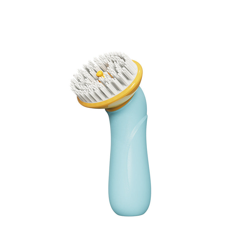 Pet Bath Brush for Gentle Foaming Coat Cleaning Tool