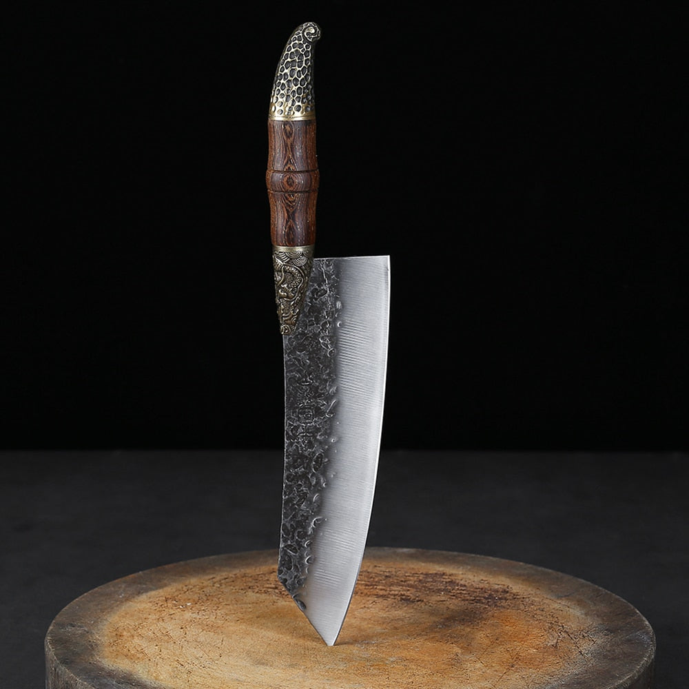 Handmade Forged Chinese Cleaver for Meat and Vegetables