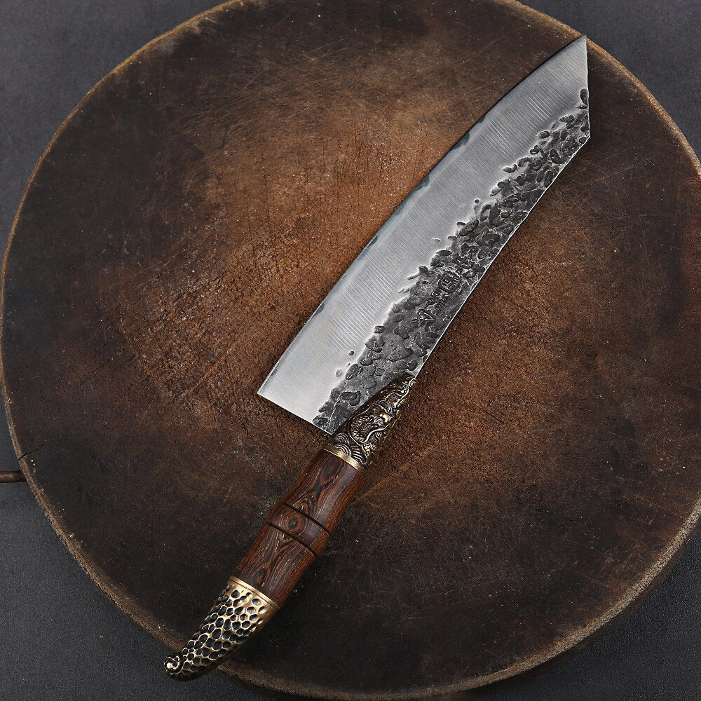 Handmade Forged Chinese Cleaver for Meat and Vegetables