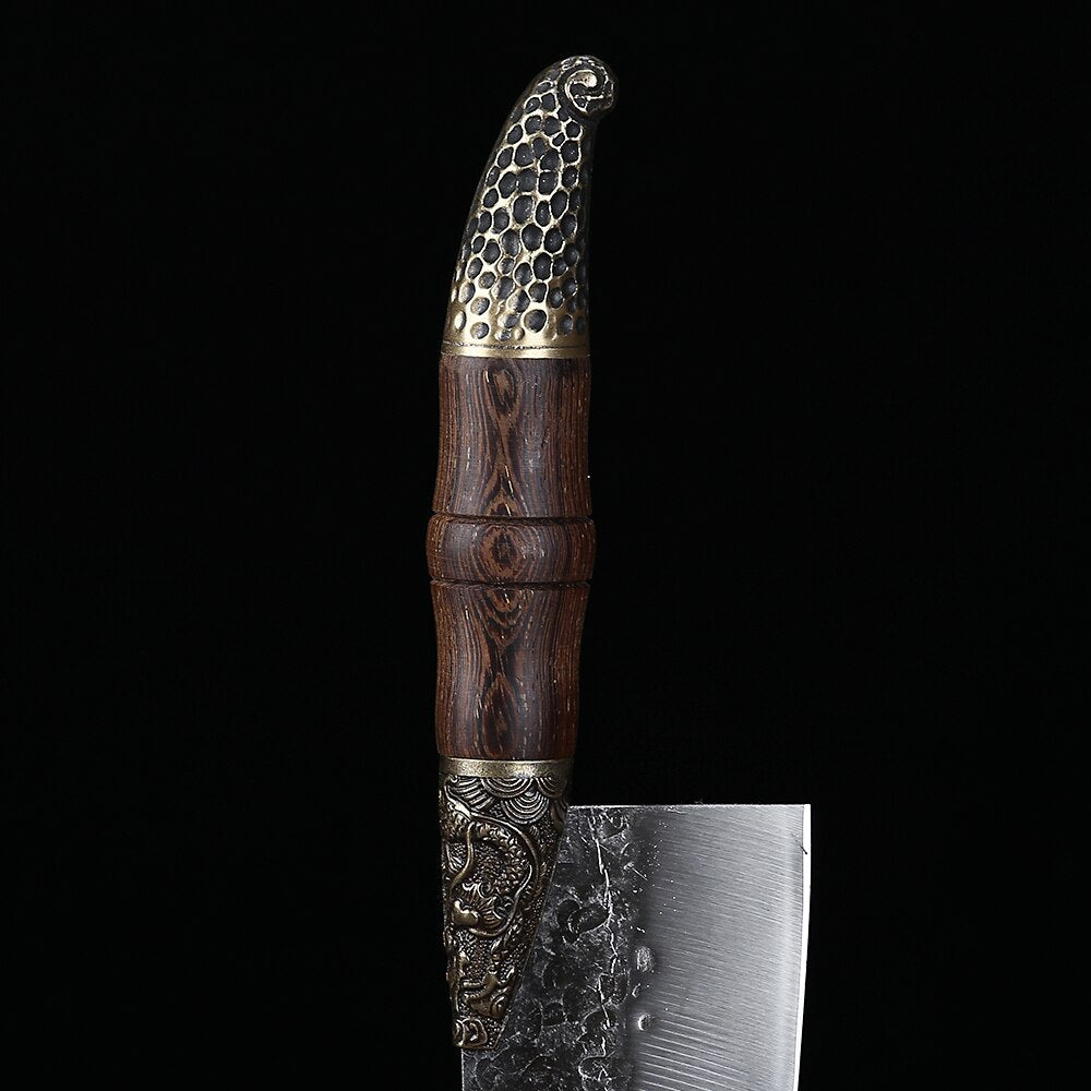 Handmade Forged Chinese Cleaver for Meat and Vegetables