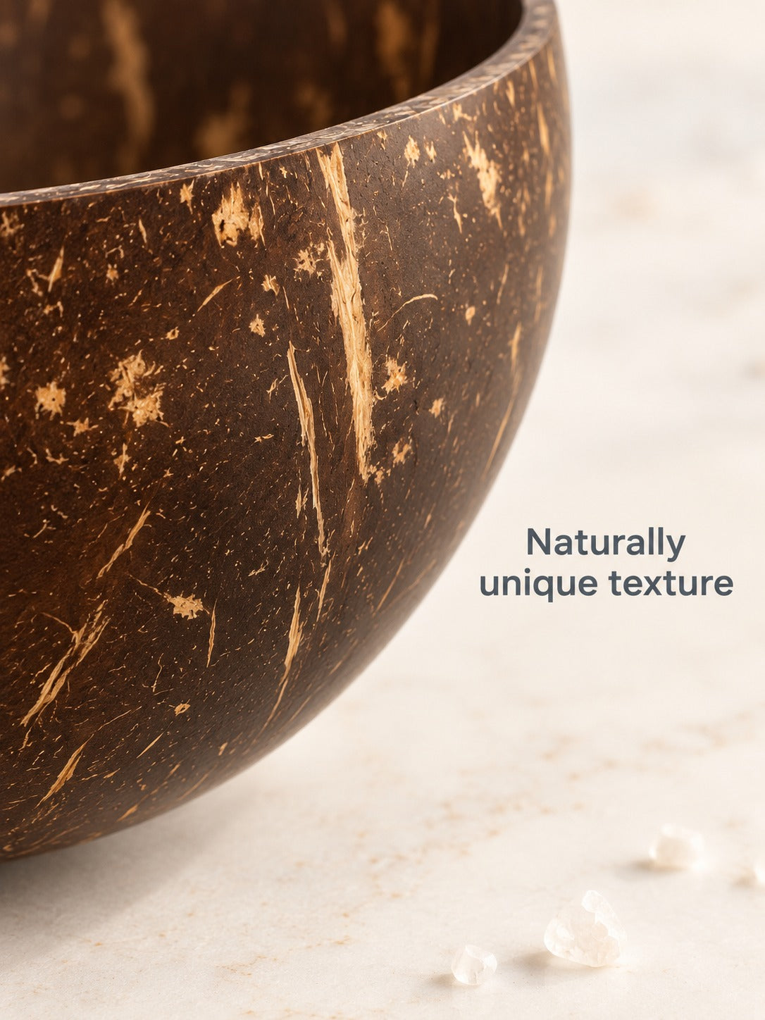 Handmade Coconut Shell Bowl: Plastic-Free Serveware