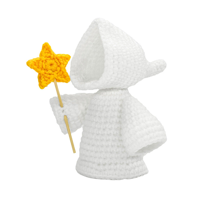 Handmade Knitted Gift Doll With Heartfelt Message