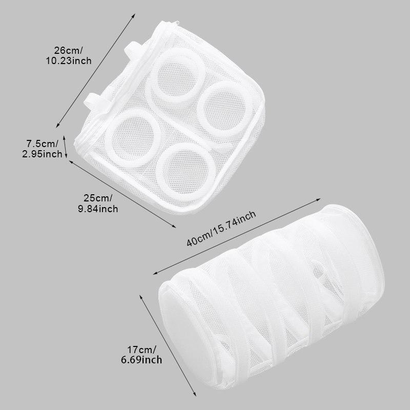 Mesh Sneaker Laundry Bag: Wash Shoes Without Drum Damage