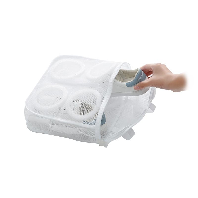 Mesh Sneaker Laundry Bag: Wash Shoes Without Drum Damage
