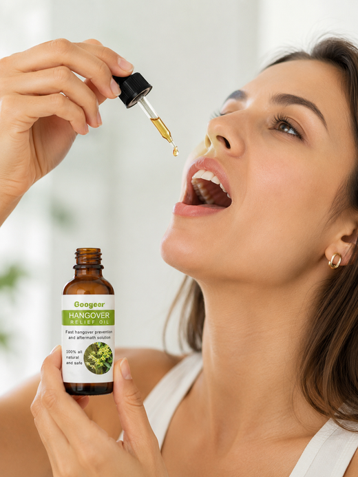 Hangover Relief Oil — Natural Prevention from Nausea & Fatigue
