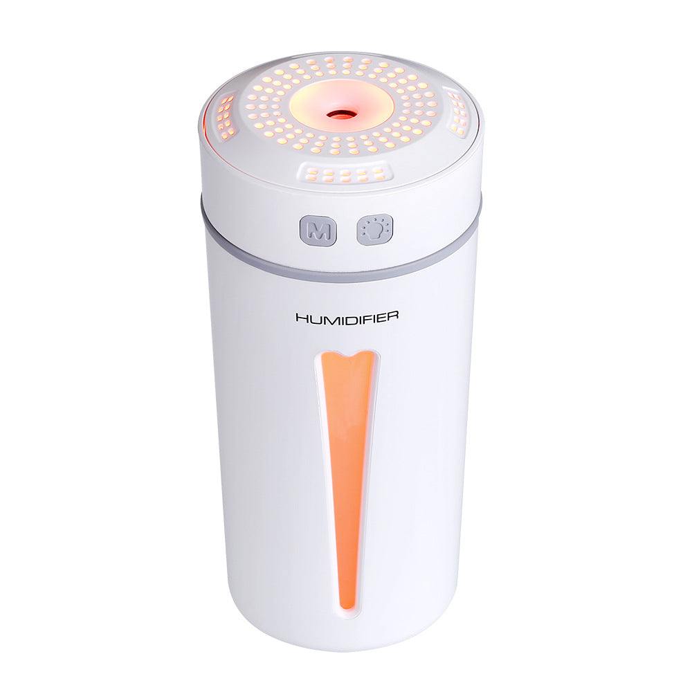 Mini USB Cool Mist Humidifier with Colorful LED Glow