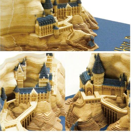 Harry Potter 3D Hogwarts Castle Decorative Memo Pad