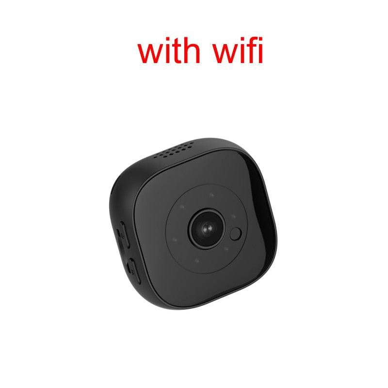 Mini 1080P WiFi Camera with Night Vision & Motion Alerts