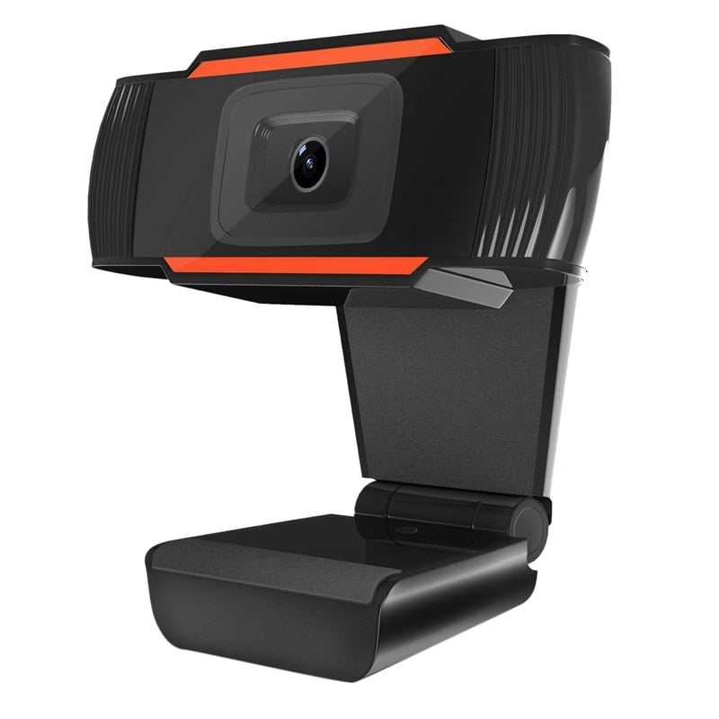 480P USB Webcam with Built-In Mic for Skype and Video Calls