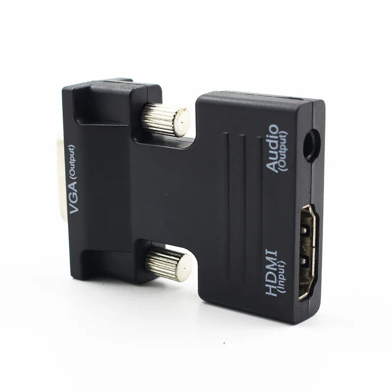 HDMI to VGA Converter with 3.5mm Audio, 1080P Output