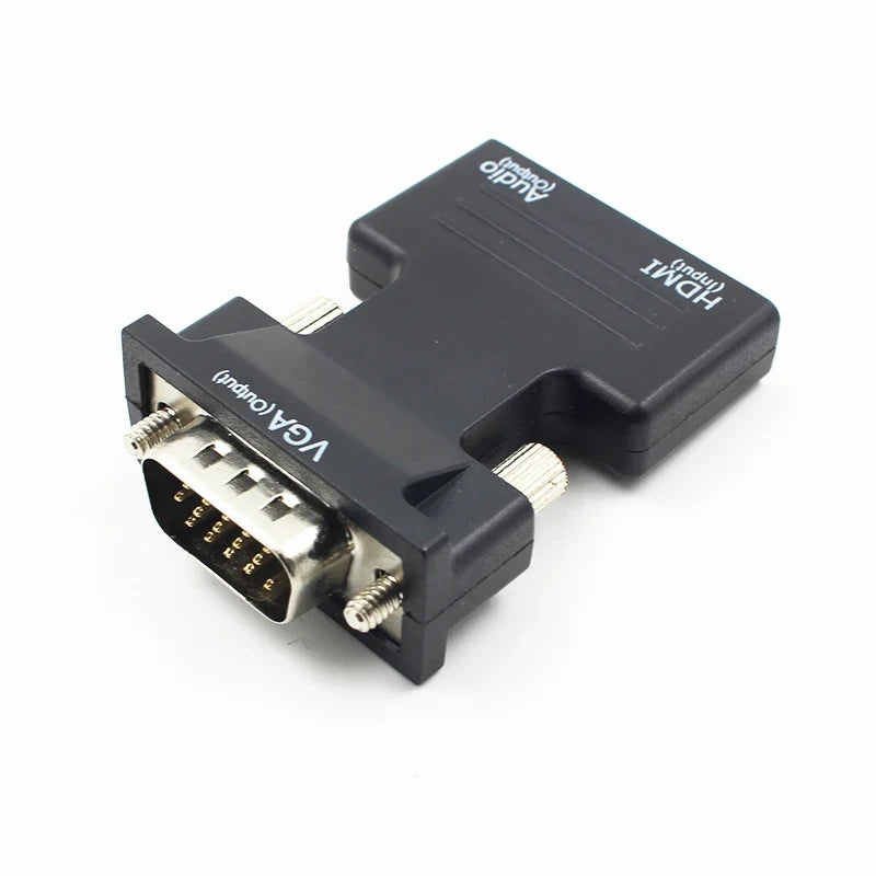 HDMI to VGA Converter with 3.5mm Audio, 1080P Output