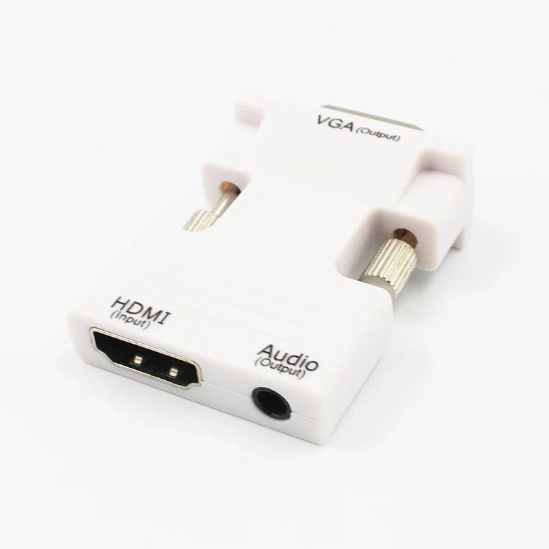 HDMI to VGA Converter with 3.5mm Audio, 1080P Output