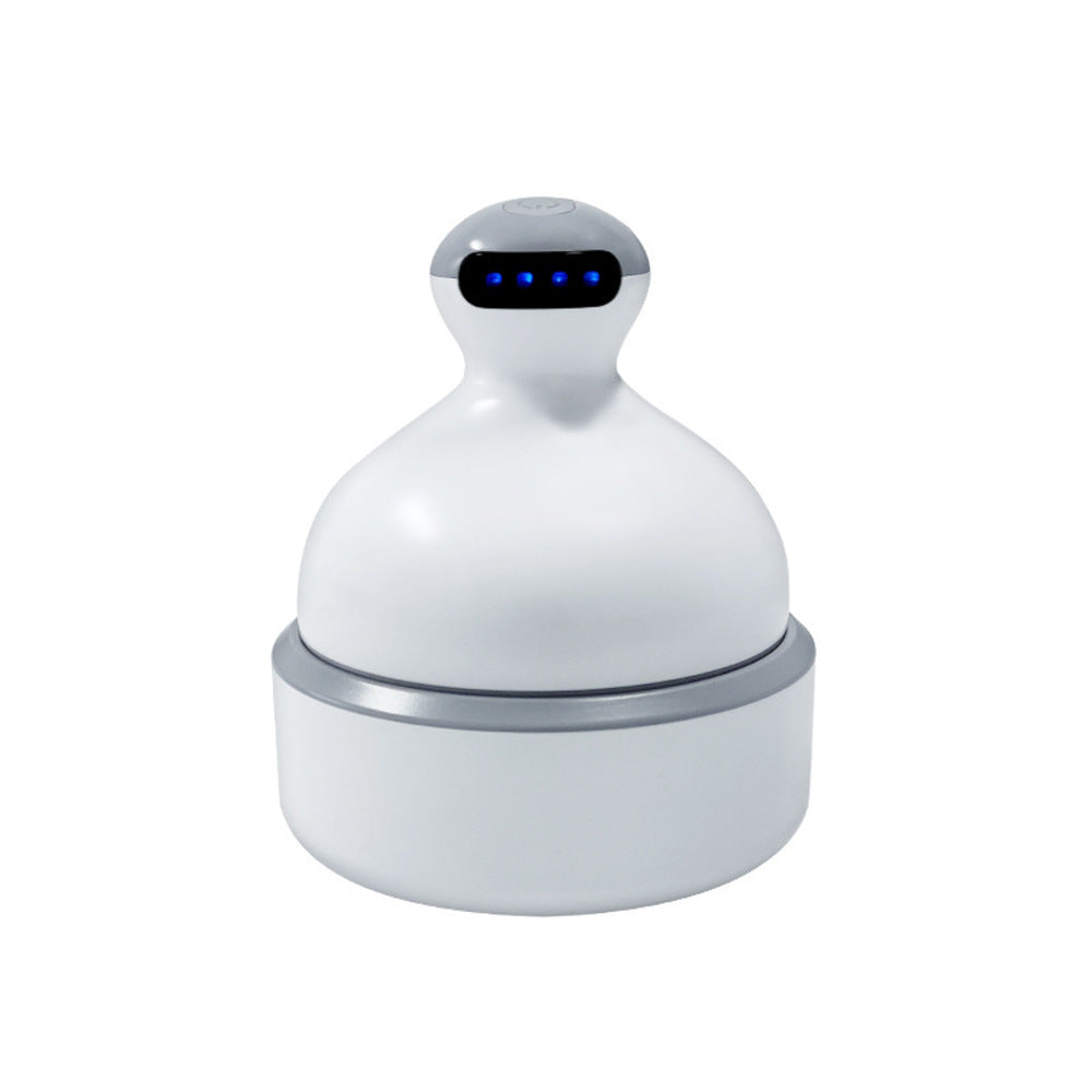 Electric Scalp Massager IPX7 Waterproof with Serum Pump