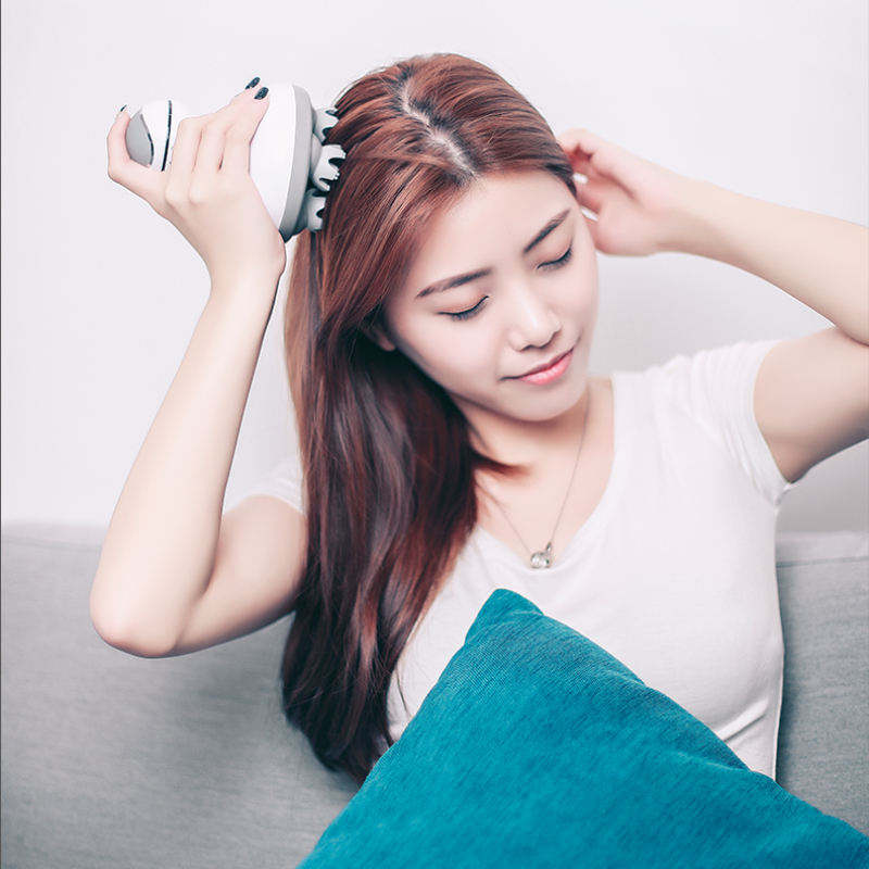 Head Massager for Scalp Tension: 84-Contact 3D Relief