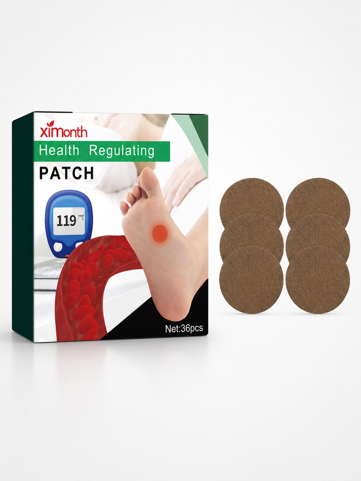 36 Health Regulating Patches – Natural Relief