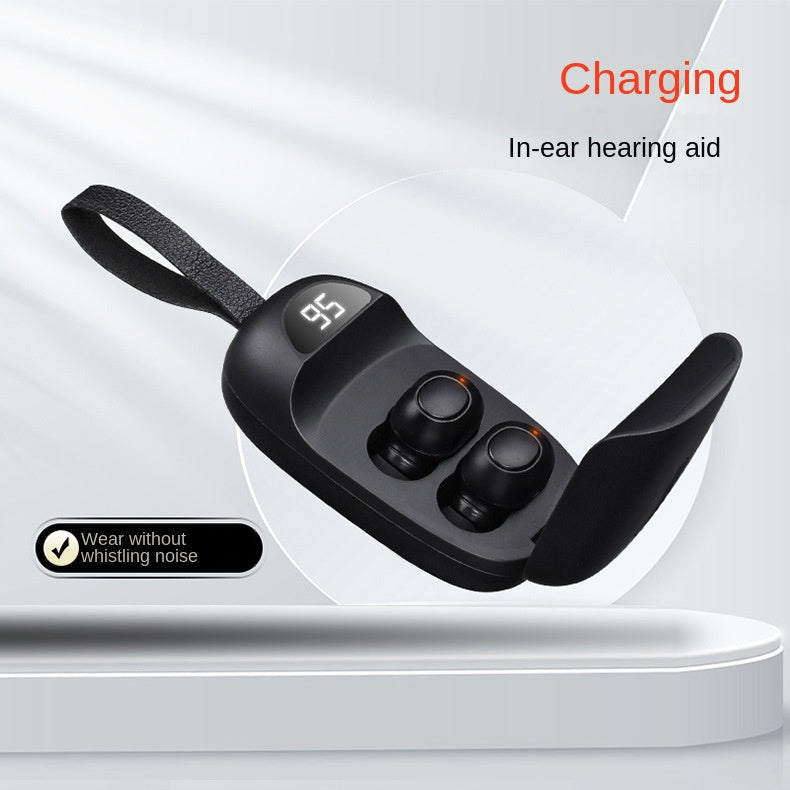Discreet In-Ear Sound Amplifier with Noise Reduction