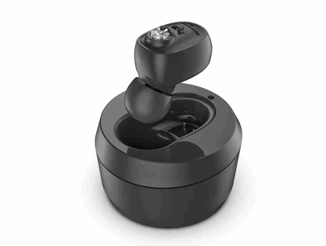 Rechargeable Hearing Aid with Charging Case for Seniors
