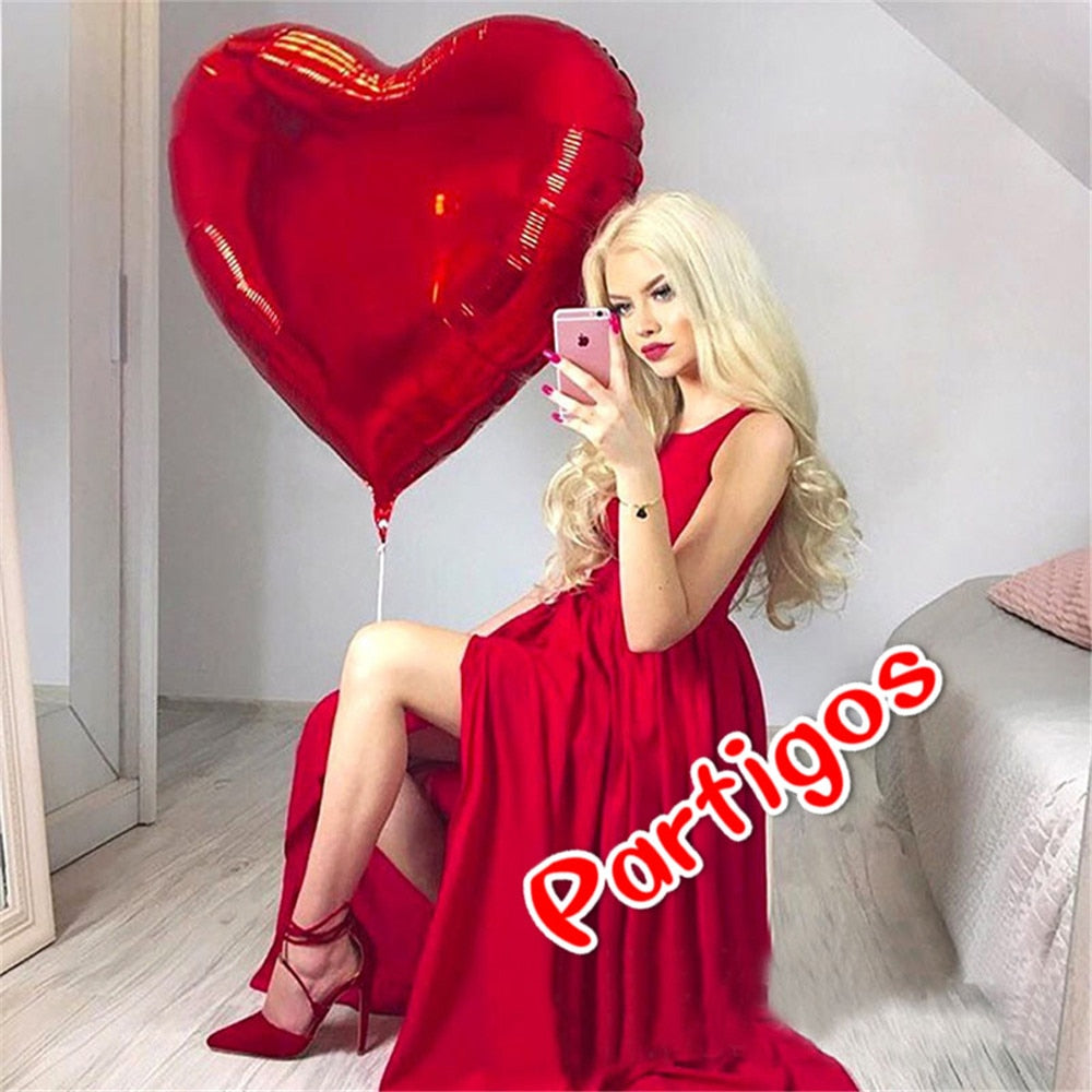 75cm Red Heart Balloon for Romantic Party Decorations