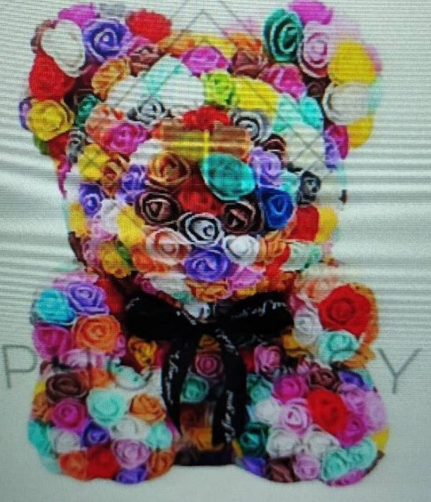 Rose Bear Decorative Gift for Lasting Birthday Joy