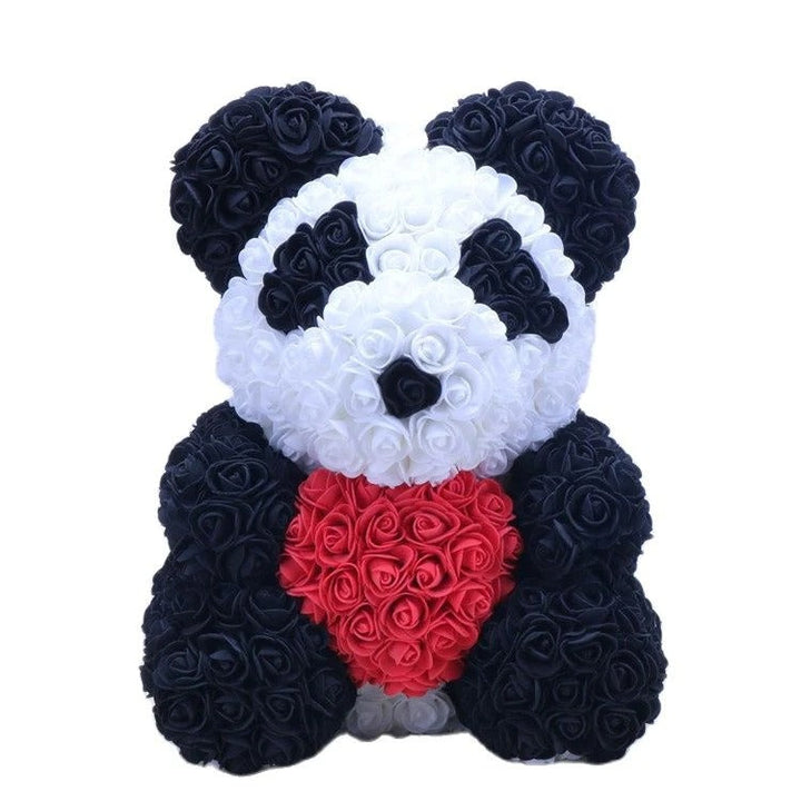Rose Bear Decorative Gift for Lasting Birthday Joy