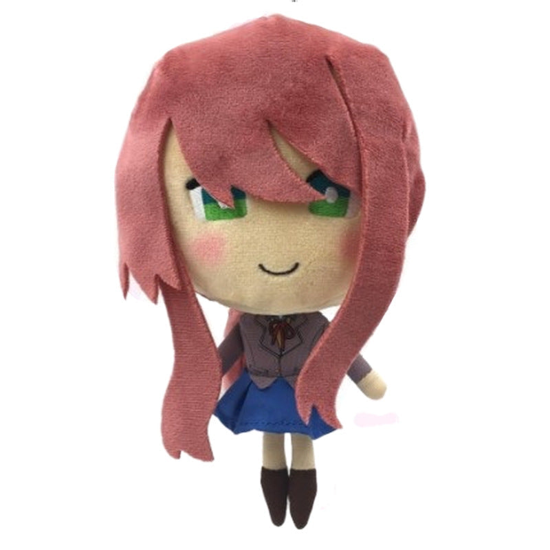 Anime Literature Club Girl Plush Toy Desk Decor Gift