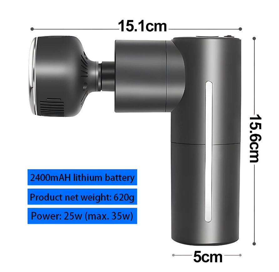 Percussion Massage Gun with Hot and Cold Compress