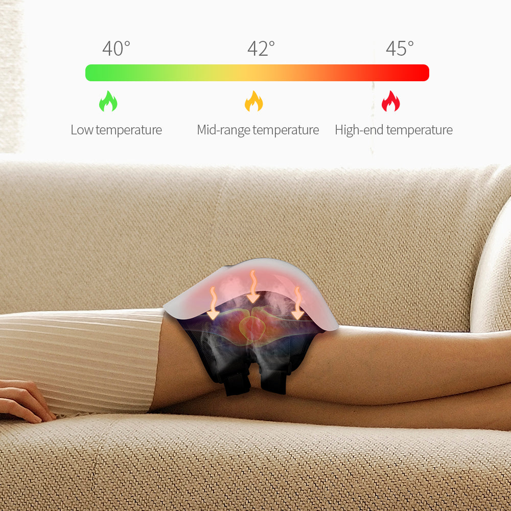 Heated Knee Massager with Vibration and Air Compression