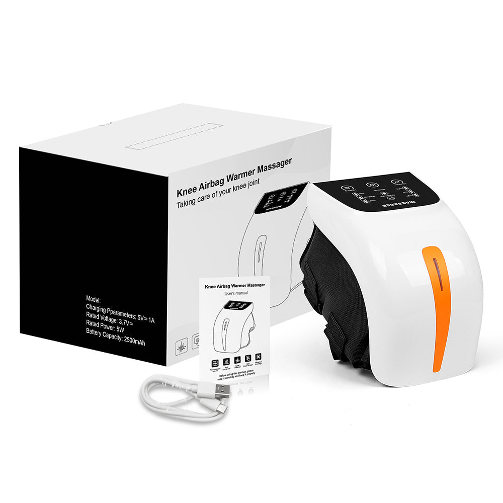 Heated Knee Massager with Vibration and Air Compression