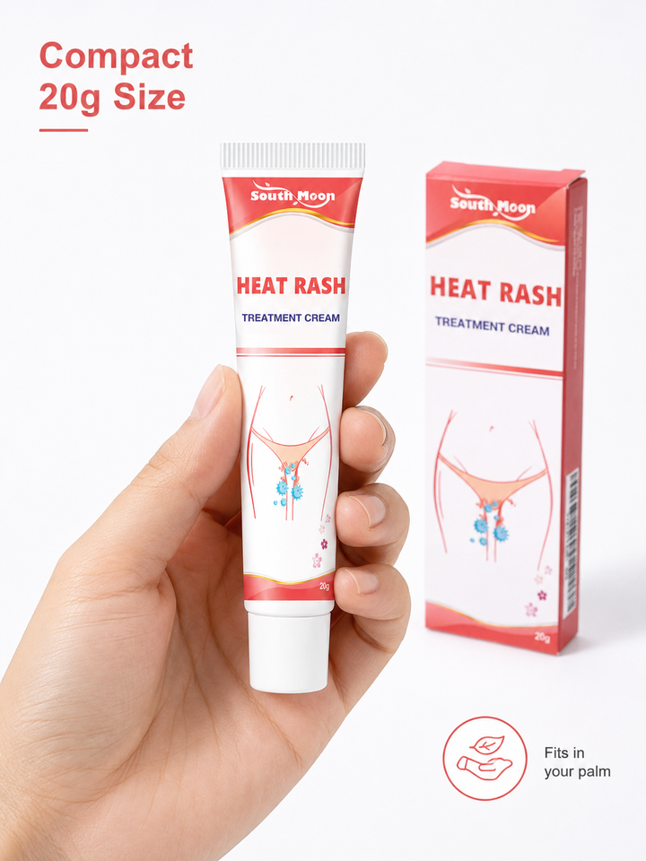 Heat Rash Treatment Cream — Fast Itch & Odor Relief