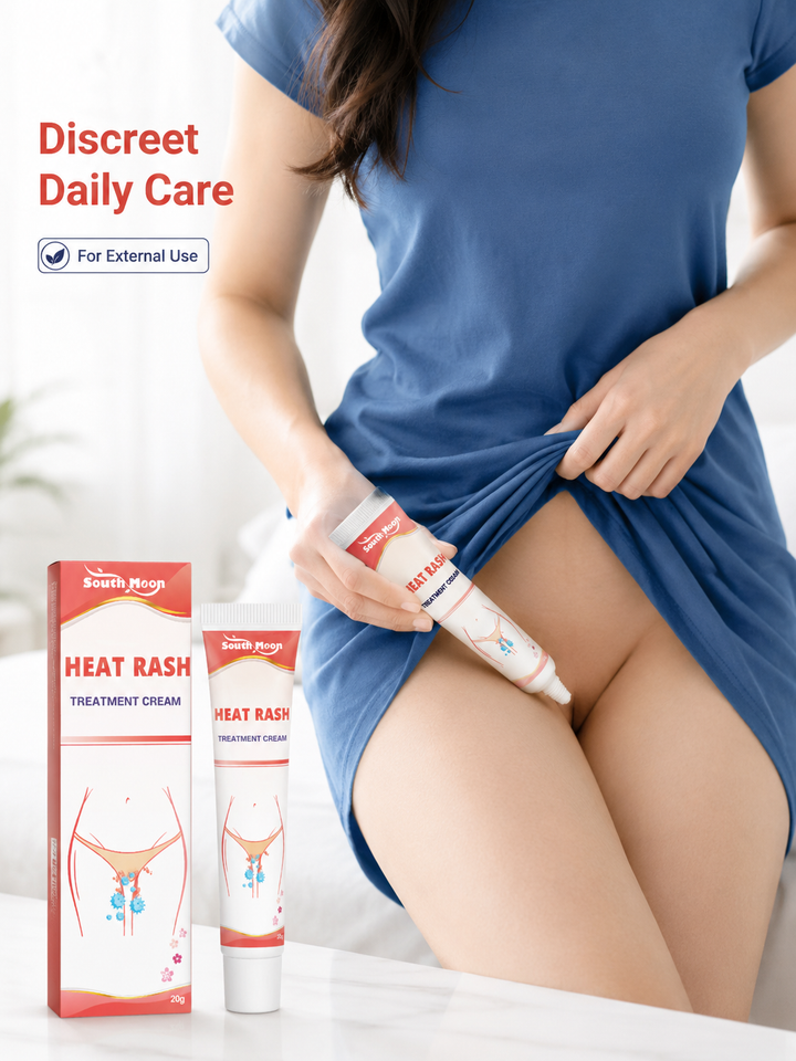 Heat Rash Treatment Cream — Fast Itch & Odor Relief