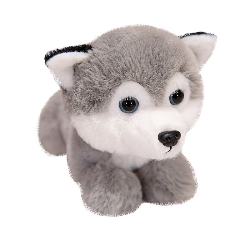 Husky Plush Toy – Soft Compact Cuddly Dog Birthday Gift