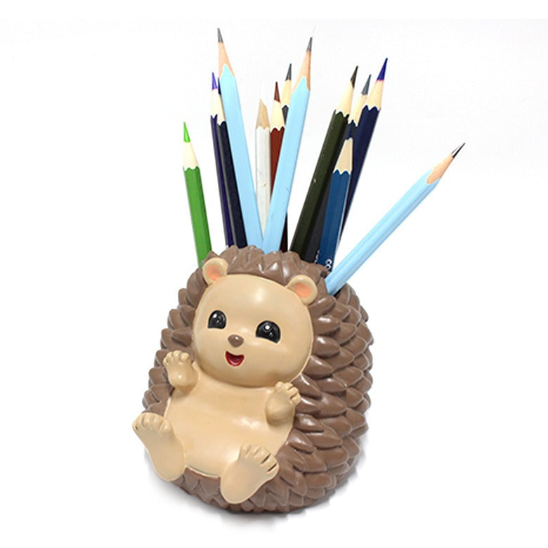 Hedgehog Pen Holder Phone Stand for Charming, Neat Desks