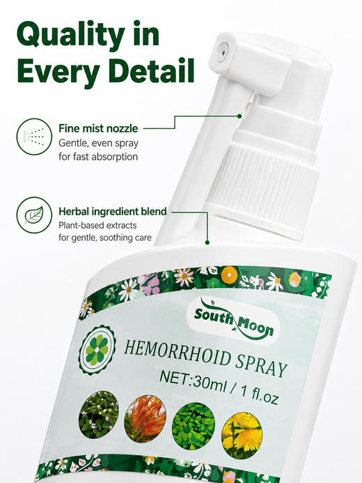 Hemorrhoid Spray — Botanical Pain & Swelling Relief