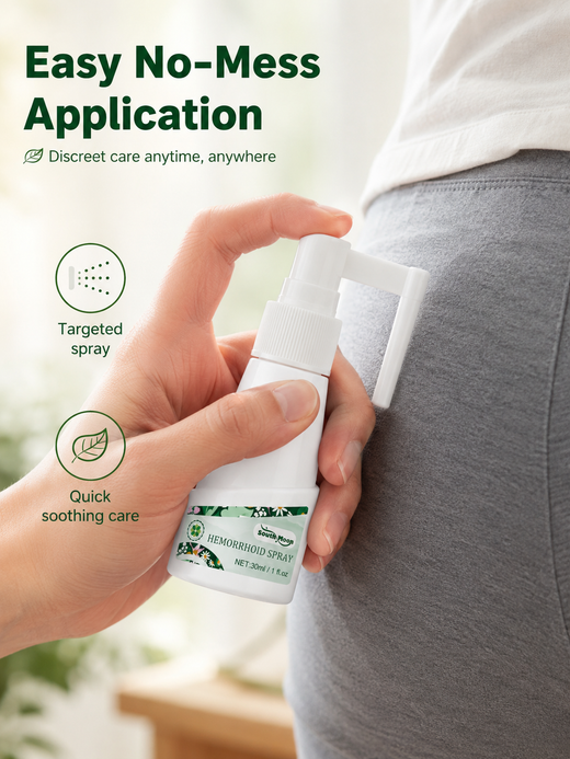 Hemorrhoid Spray — Botanical Pain & Swelling Relief