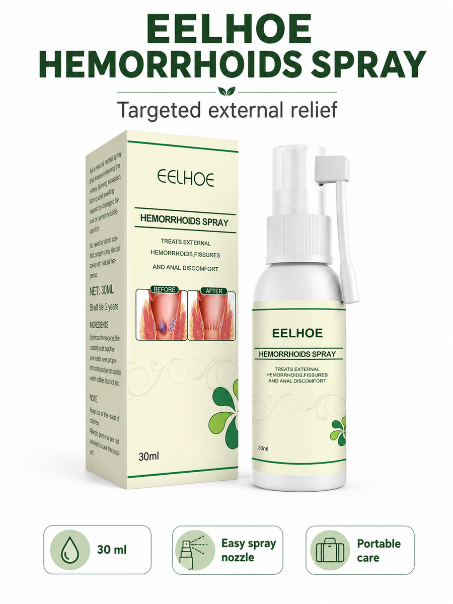 Hemorrhoids Spray – Botanical Relief, Soothes & Shrinks Fast