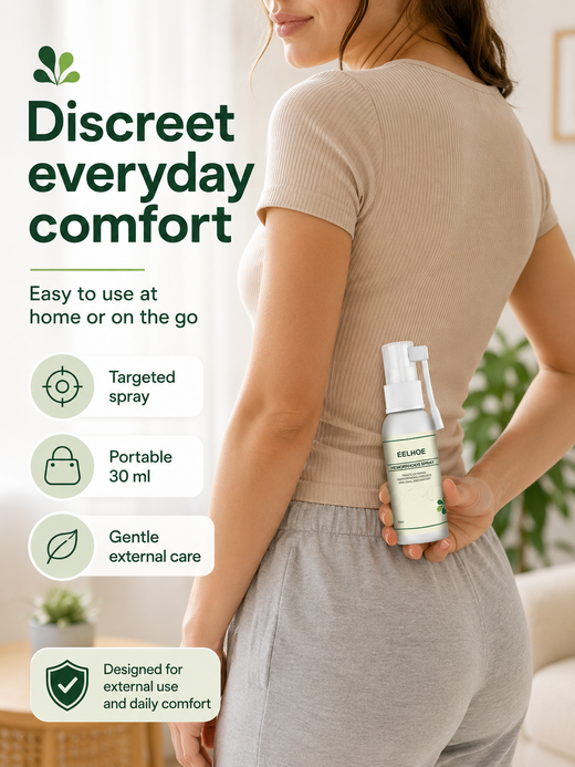 Hemorrhoids Spray – Botanical Relief, Soothes & Shrinks Fast