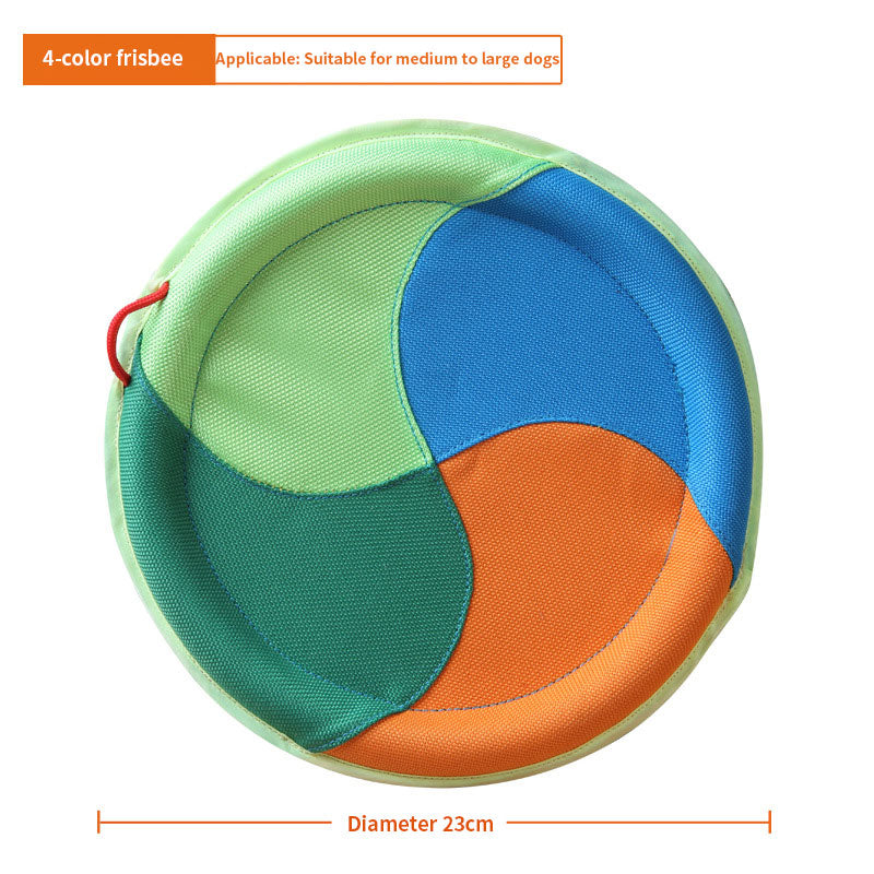 Hemp Dog Frisbee Toy for Durable Fetch & Tug Training