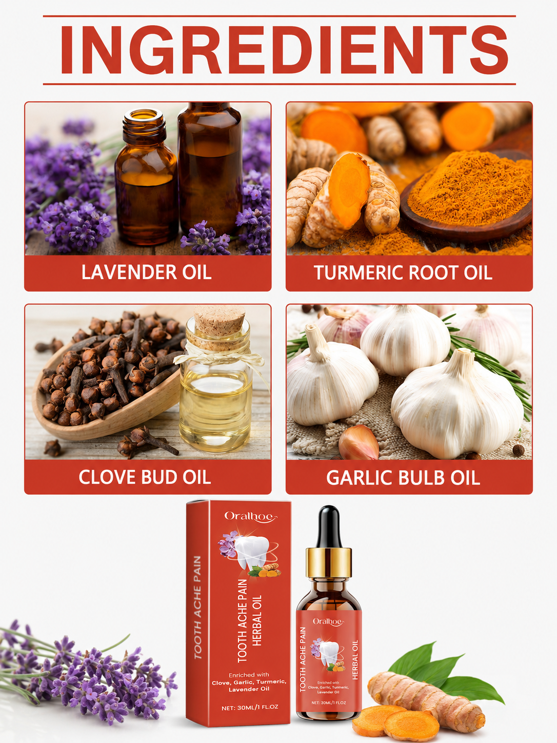 Herbal Dental Essence — Natural Toothache & Sensitivity Relief