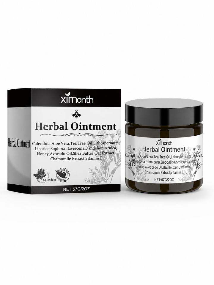 Herbal Cream for Dry Skin on Hands and Feet