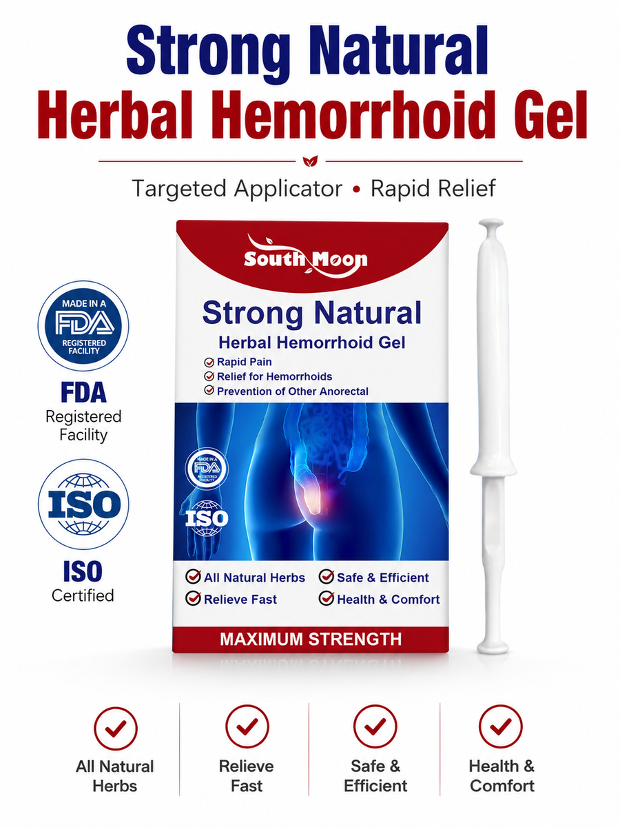 Herbal Hemorrhoid Cream - Fast Natural Relief from Itching & Pain