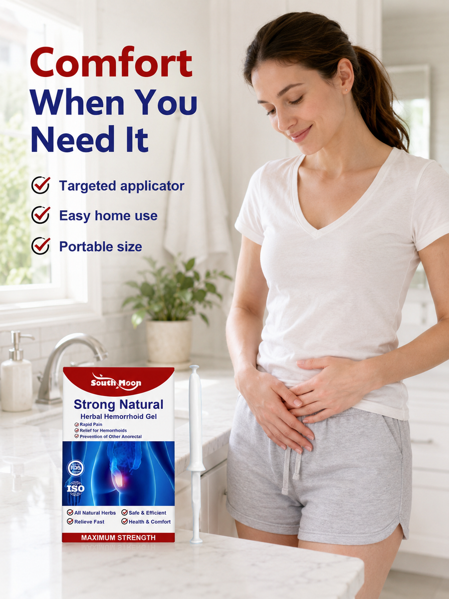 Herbal Hemorrhoid Cream - Fast Natural Relief from Itching & Pain