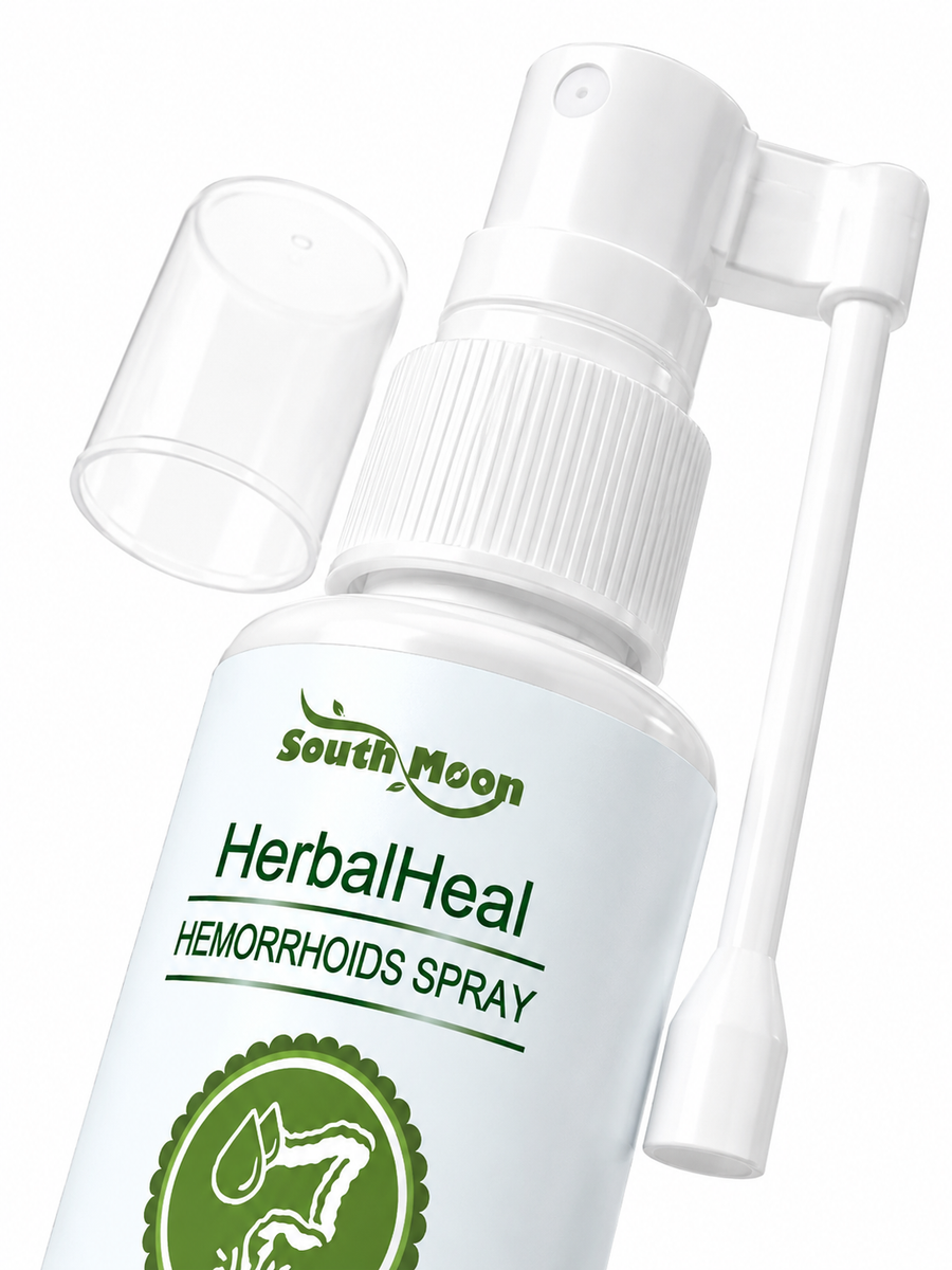 Herbal Hemorrhoids Spray — Gentle Relief for Itching & Swelling