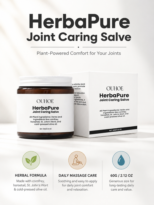 Herbal Joint Salve — Natural Arthritis Pain Relief, 60g