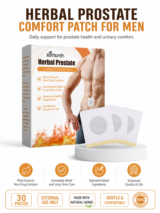 Herbal Prostate Comfort Relief Patch – Discreet Daily