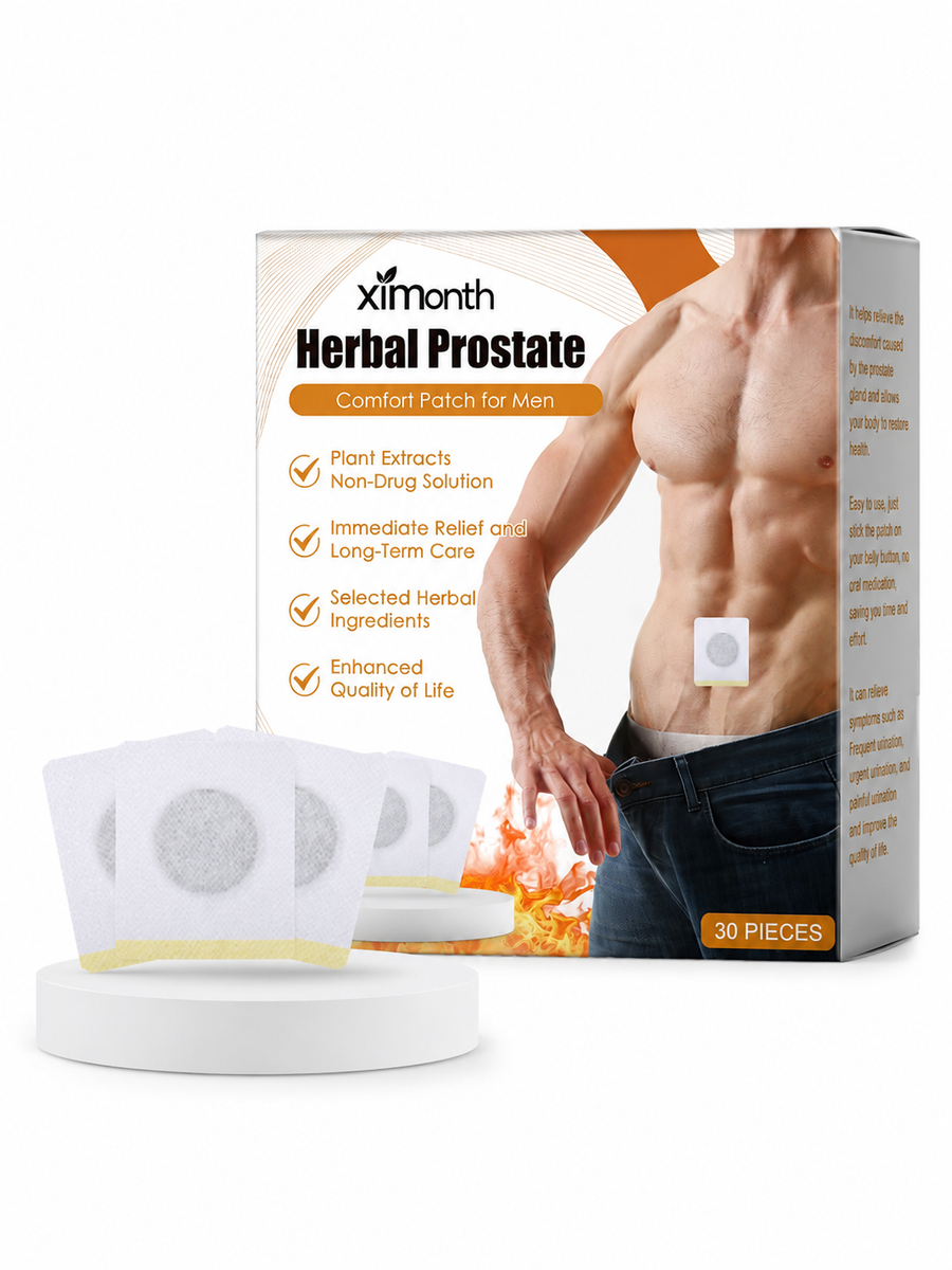 Herbal Prostate Comfort Relief Patch – Discreet Daily