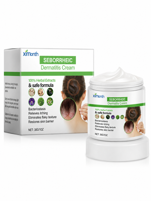 Herbal Seborrheic Dermatitis Cream — Flake-Free Scalp in 4