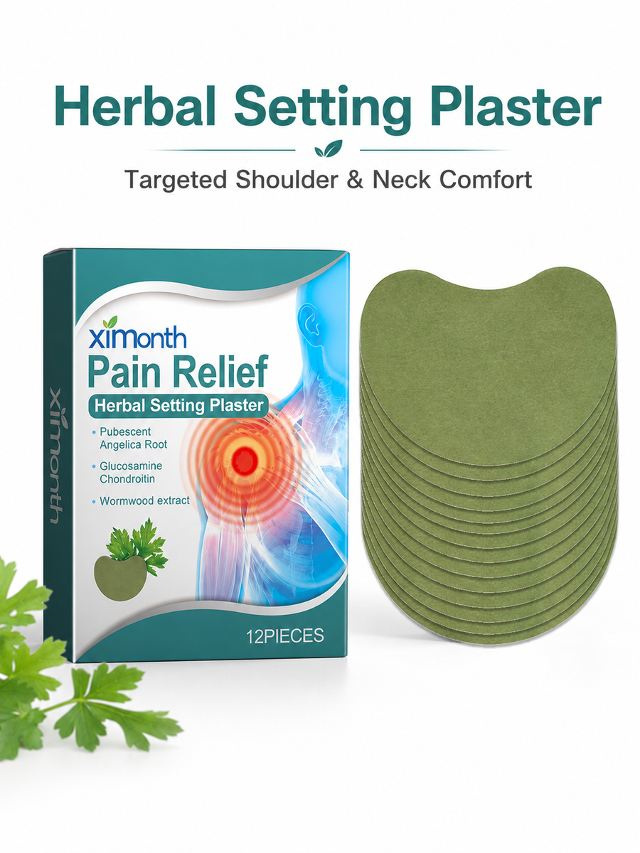Shoulder Pain Patch — Herbal Relief with Wormwood