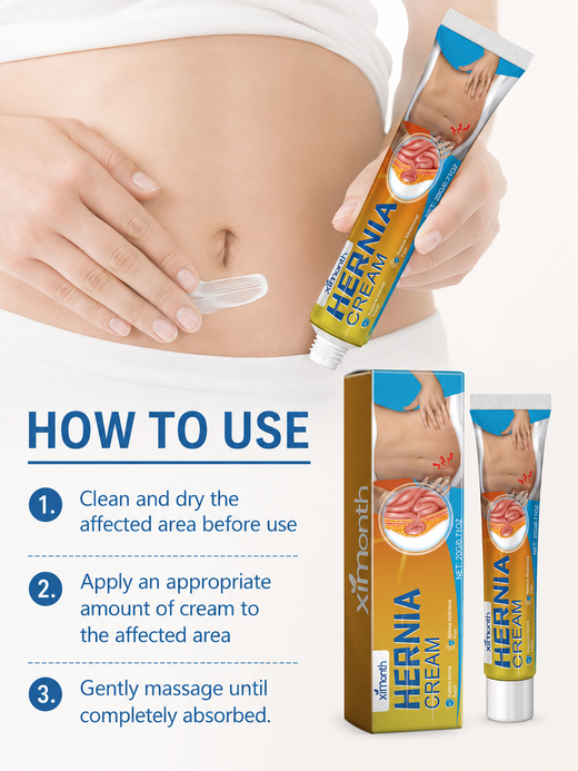 Hernia Cream — Relieve Abdominal Pain & Strengthen Weak