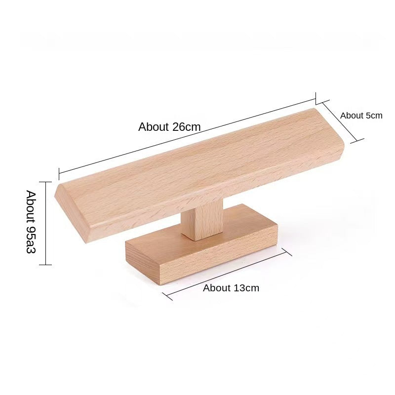 Wooden Jewelry Display Rack for Elegant Organization