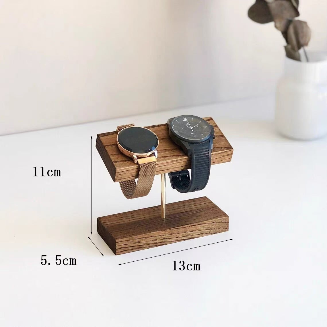 Wooden Jewelry Display Rack for Elegant Organization